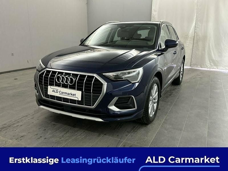 Blau Gebraucht 2021 Audi Q3 Advanced SUV | 29.980 € (Guter Preis) - Bild 1/4