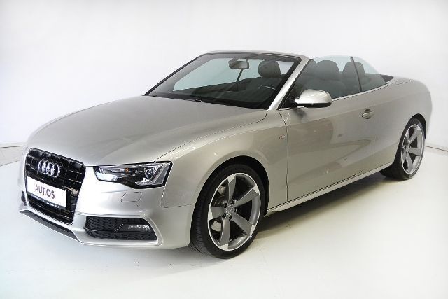 Gebraucht Audi A5 Cabriolet S-Line 211 PS (155 kW) 2012 Silber metallic Cabrio
