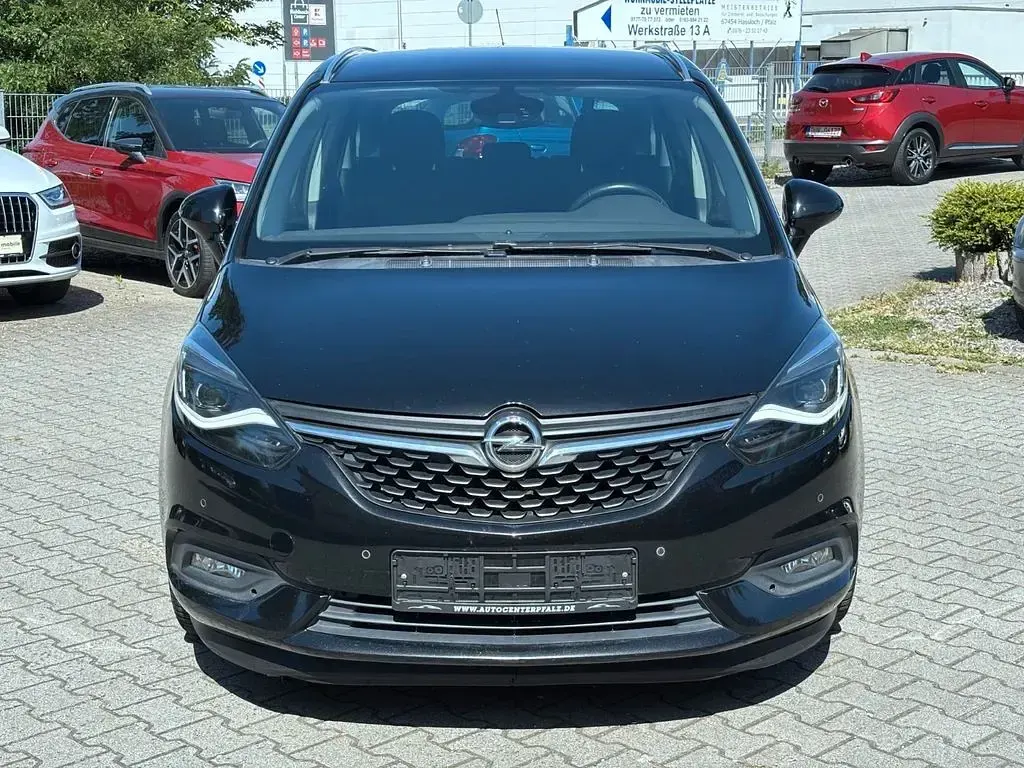 Gebraucht Opel Zafira Tourer Innovation 131 PS (96 kW) 2017 Schwarz Van / Kleinbus