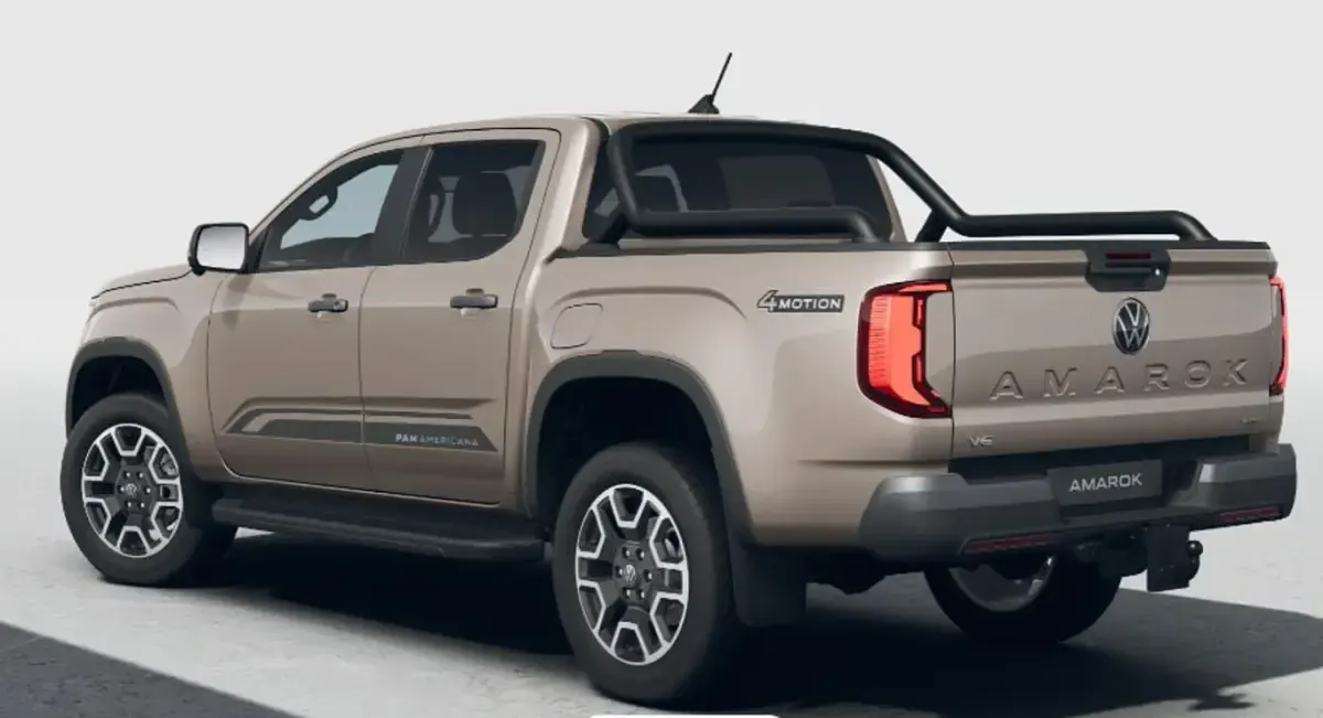 Neu VW Amarok PanAmericana 241 PS (177 kW) 2026 Bright beige Pickup