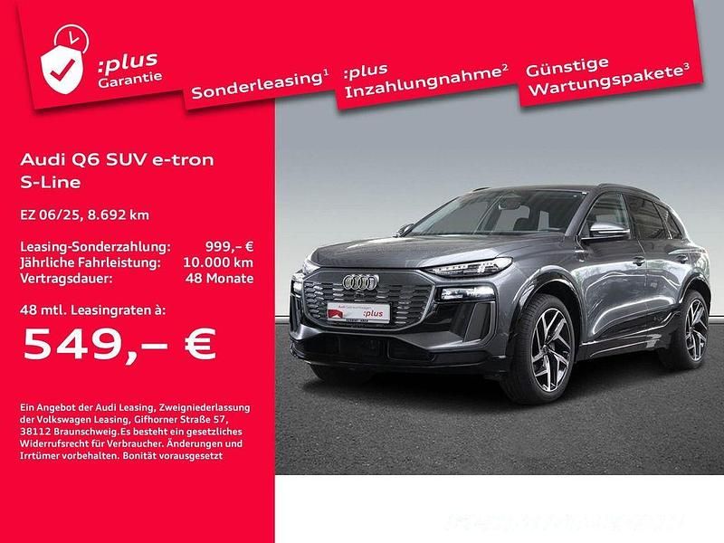 Gebraucht Audi Q6 e-tron S-Line 285 kW (388 PS) 2025 Grau SUV