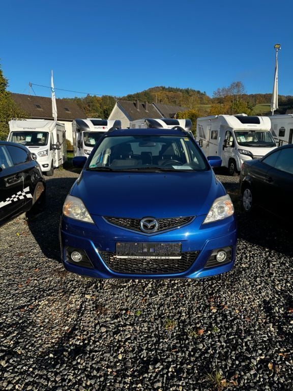Blau Gebraucht 2010 Mazda 5 Active Van / Kleinbus | 7.990 € - Bild 1/4