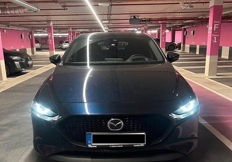 Gebraucht Mazda 3 122 PS (89 kW) 2021 Blau Limousine