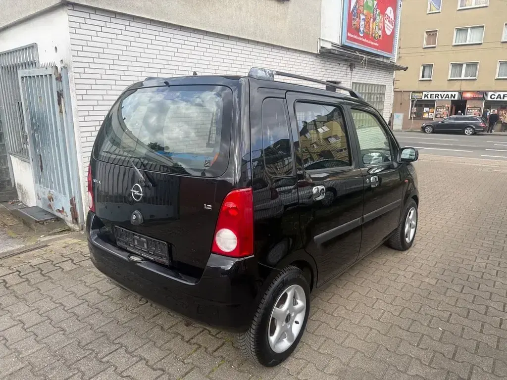 Gebraucht Opel Agila Elegance 75 PS (55 kW) 2002 Schwarz Van / Kleinbus