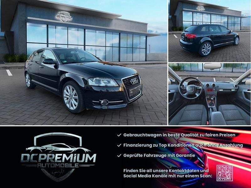 Gebraucht Audi A3 Ambiente 105 PS (77 kW) 2012 Schwarz Kleinwagen