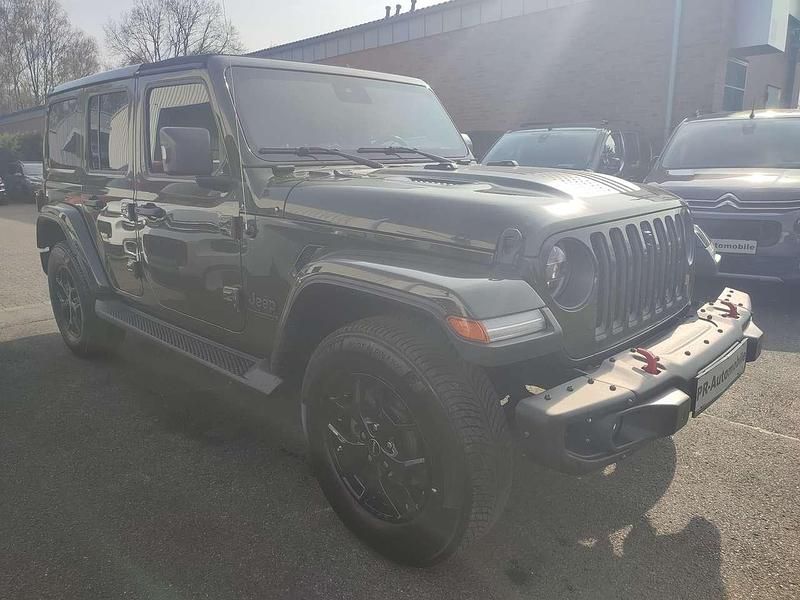 Gebraucht Jeep Wrangler Unlimited 272 PS (200 kW) 2021 Grün SUV