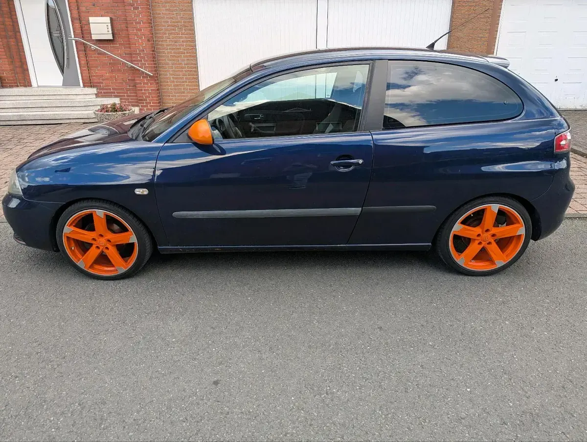 Gebraucht Seat Ibiza 86 PS (63 kW) 2007 Blau Kleinwagen