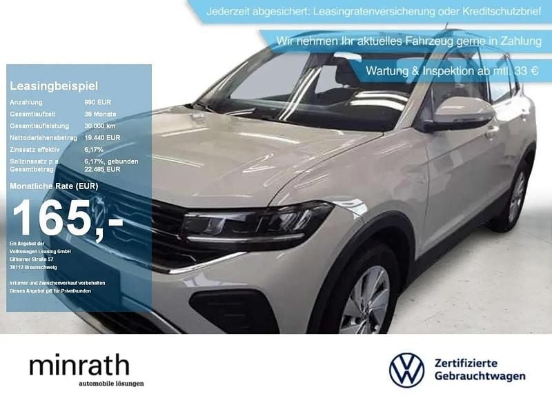 Gebraucht VW T-Cross Life 95 PS (69 kW) 2024 Grau SUV