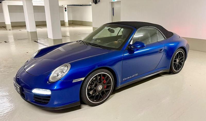 Blau Gebraucht 2011 Porsche 911 Carrera GTS Cabrio | 90.000 € (Fairer Preis) - Bild 1/4