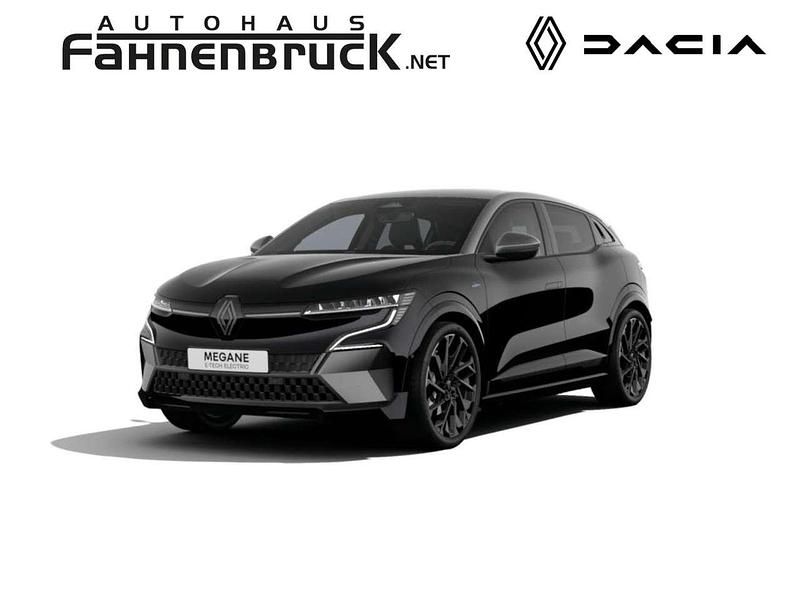 Black pearlschwarz metallic, Neu 2025 Renault Mégane Esprit Alpine Limousine | 39.930 € - Bild 1/4
