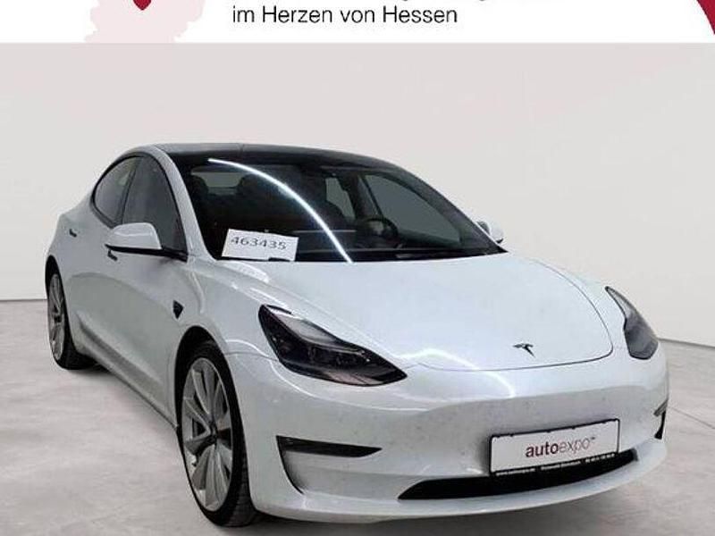 Weiß Gebraucht 2021 Tesla Model 3 Limousine | 24.689 € (Guter Preis) - Bild 1/4