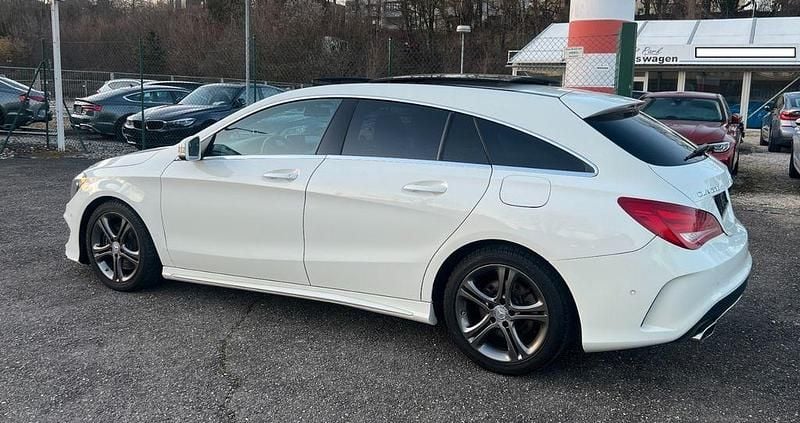Gebraucht Mercedes CLA220 AMG line 177 PS (130 kW) 2015 Weiß Limousine