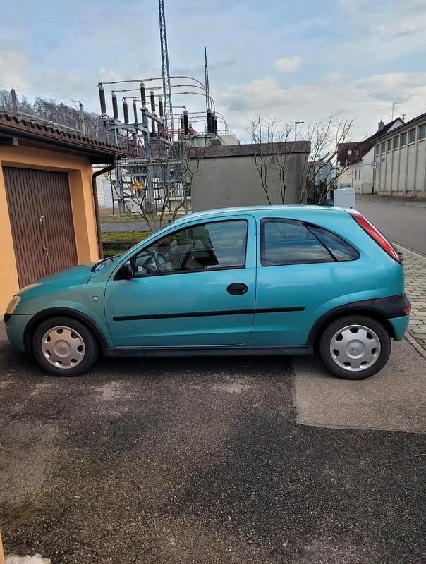 Gebraucht Opel Corsa 75 PS (55 kW) 2002 Grün Kleinwagen