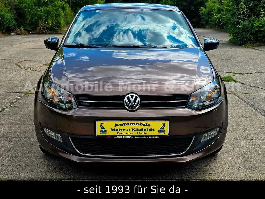 Gebraucht VW Polo Style 60 PS (44 kW) 2011 Braun Kleinwagen