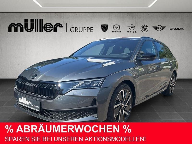 Grau Gebraucht 2024 Skoda Octavia SportLine Kombi | 35.990 € (Teuer) - Bild 1/4