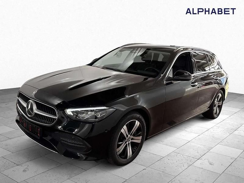 Obsidianschwarz Gebraucht 2022 Mercedes C200 Avantgarde Kombi | 25.690 € (Guter Preis) - Bild 1/1