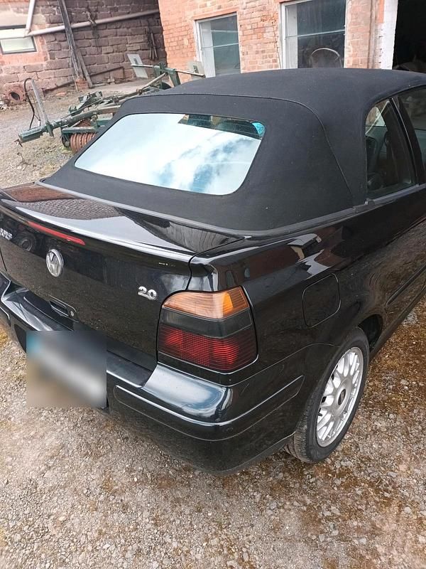 Gebraucht VW Golf Cabriolet 116 PS (85 kW) 2001 Schwarz Cabrio