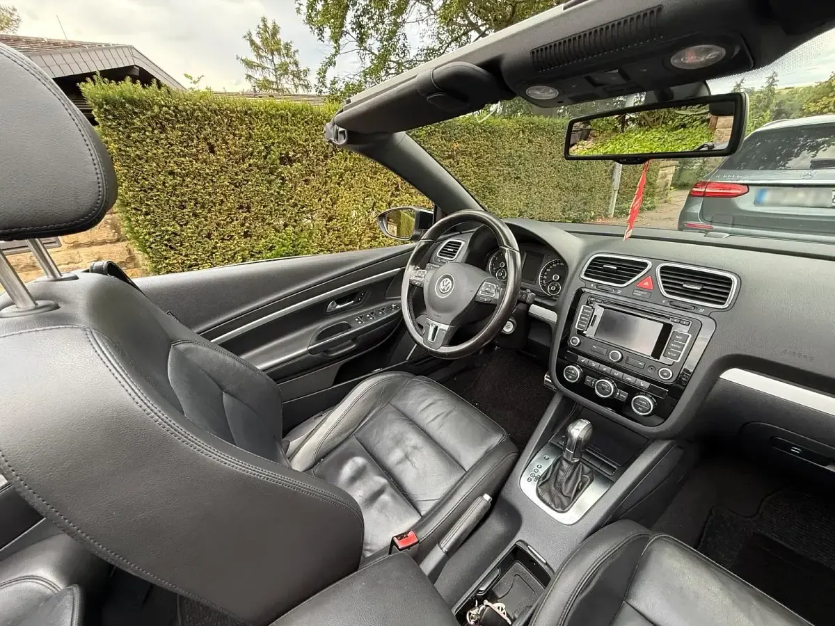 Gebraucht VW Eos 211 PS (155 kW) 2013 Schwarz Cabrio