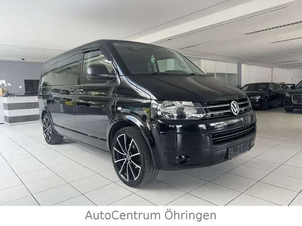 Gebraucht VW Multivan Startline 102 PS (75 kW) 2010 Schwarz Van / Kleinbus