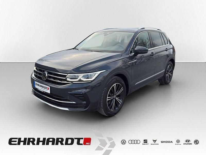 Grau Gebraucht 2021 VW Tiguan Elegance SUV | 30.990 € (Guter Preis) - Bild 1/3