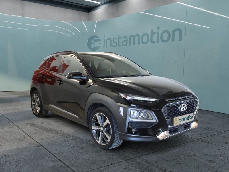 Gebraucht Hyundai Kona Style 177 PS (130 kW) 2019 Schwarz SUV
