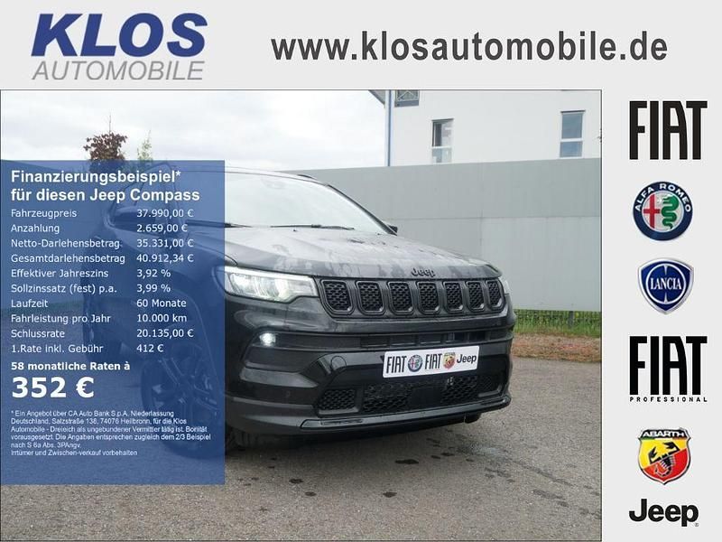 Schwarz Neu 2025 Jeep Compass North SUV | 37.990 € (Superpreis) - Bild 1/4