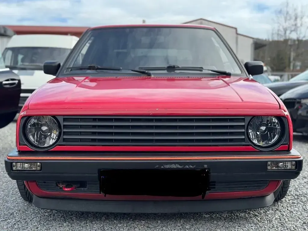 Brugt VW Golf II 54 HK (39 kW) 1990 Rød Hatchback