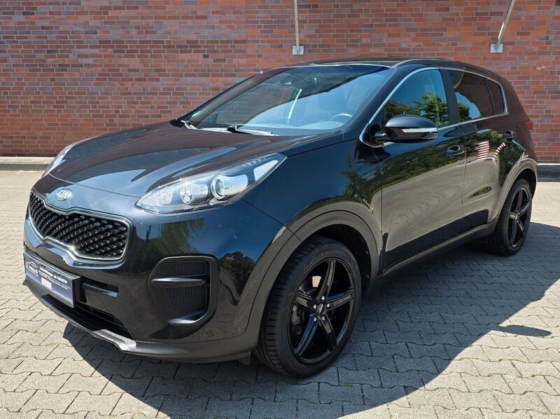 Schwarz Gebraucht 2017 Kia Sportage SUV | 11.990 € (Guter Preis) - Bild 1/4