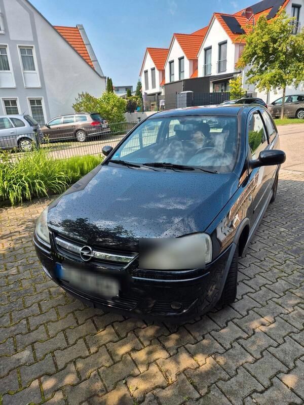 Schwarz Gebraucht 2005 Opel Corsa Kleinwagen | 500 € (Superpreis) - Bild 1/3
