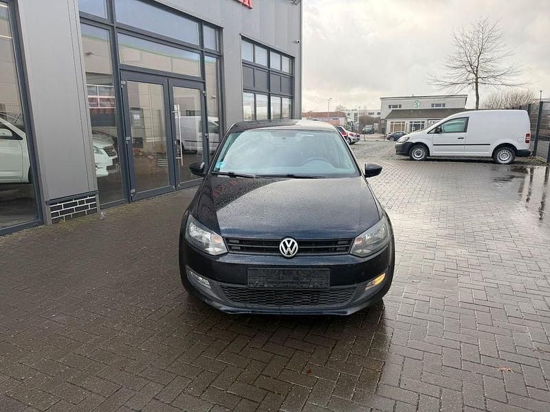 Gebraucht VW Polo Trendline 75 PS (55 kW) 2012 Schwarz Kleinwagen