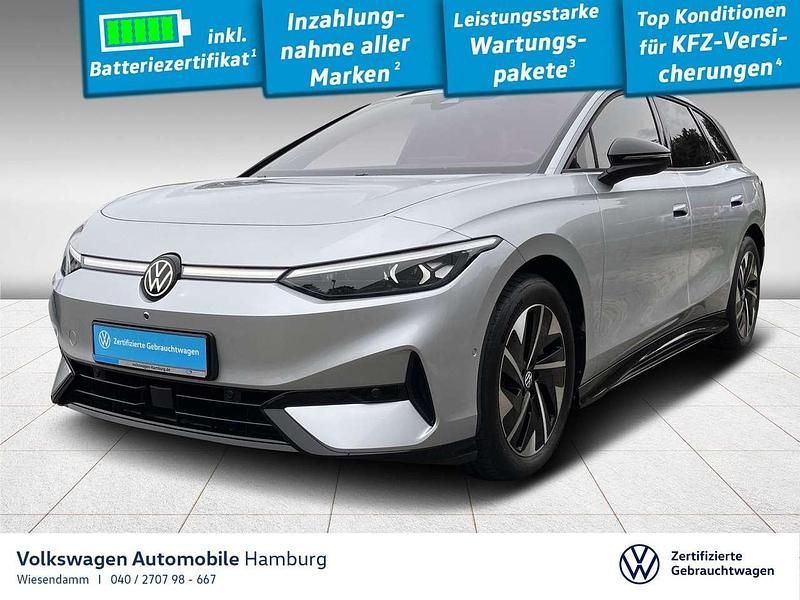 Scale silver metallic Gebraucht 2024 VW ID.7 Pro Limousine | 52.330 € (Teuer) - Bild 1/3