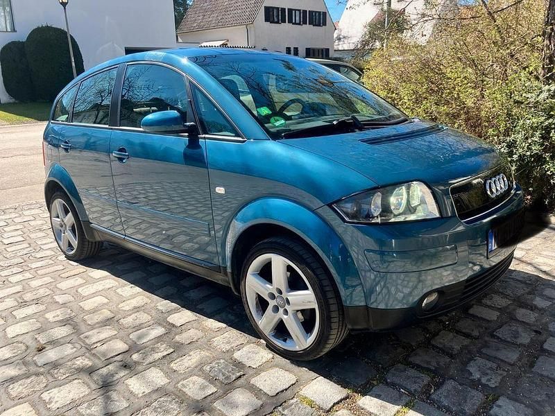 Blau Gebraucht 2000 Audi A2 Kleinwagen | 8.600 € - Bild 1/4