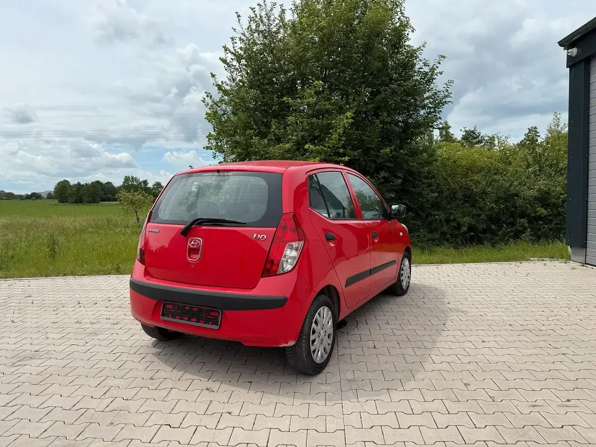 Gebraucht Hyundai i10 Edition+ 67 PS (49 kW) 2009 Rot Kleinwagen