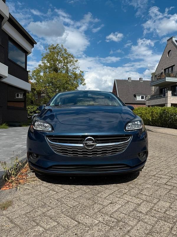 Blau Gebraucht 2017 Opel Corsa Limousine | 8.500 € (Guter Preis) - Bild 1/4