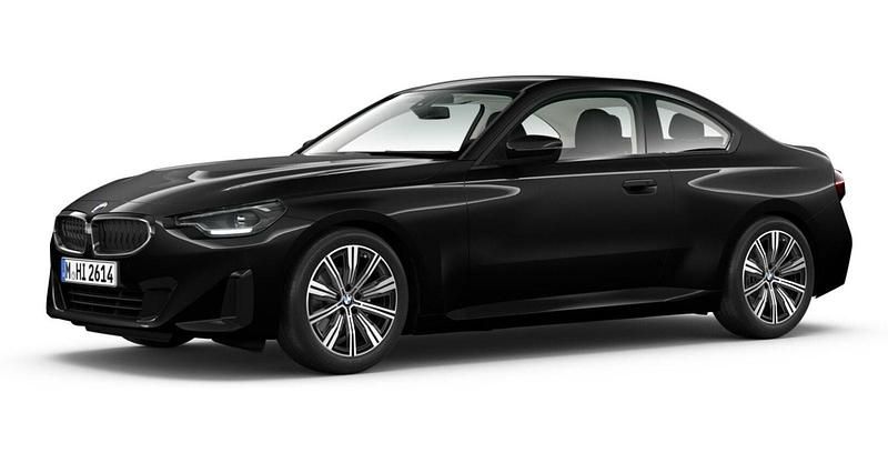 Schwarz Gebraucht 2024 BMW 218 Shadowline Coupé | 34.393 € (Fairer Preis) - Bild 1/4