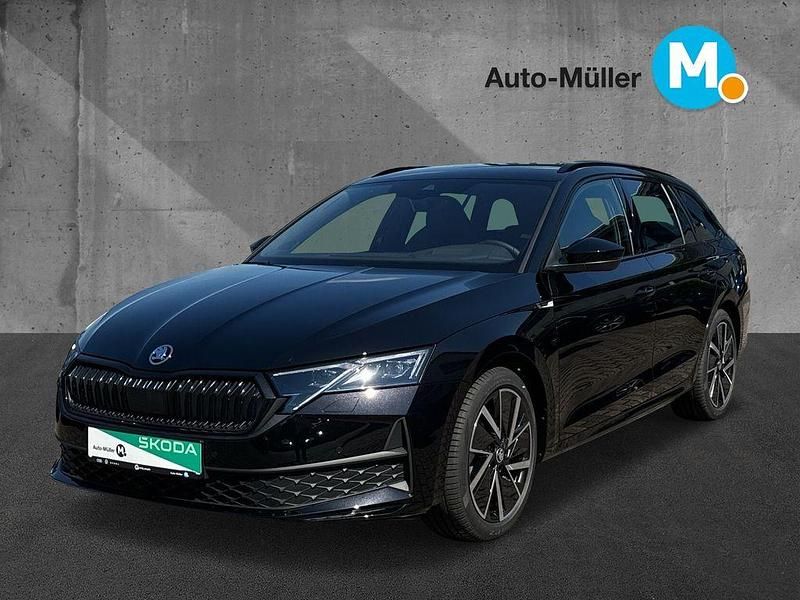 Schwarz Gebraucht 2024 Skoda Octavia SportLine Kombi | 35.480 € (Etwas zu teuer) - Bild 1/4
