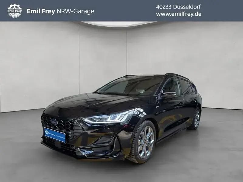 Schwarz Gebraucht 2024 Ford Focus ST-Line X Kombi | 25.450 € (Guter Preis) - Bild 1/4