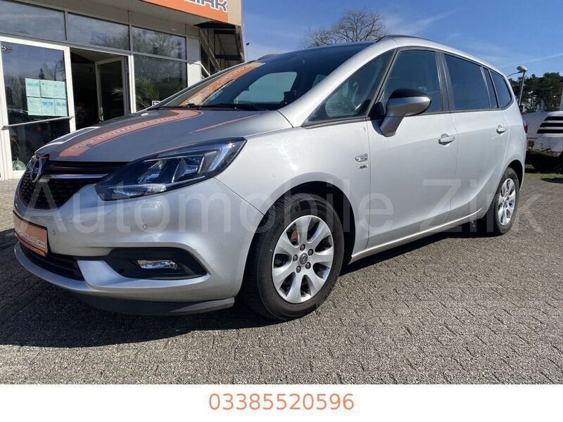 Silber Gebraucht 2017 Opel Zafira Active Van / Kleinbus | 12.490 € (Fairer Preis) - Bild 1/4