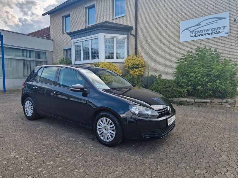 Schwarz Gebraucht 2009 VW Golf VI Trendline Limousine | 5.499 € (Etwas zu teuer) - Bild 1/4