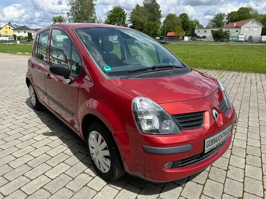 Gebraucht Renault Modus Avantage 75 PS (55 kW) 2007 Rot Van / Kleinbus