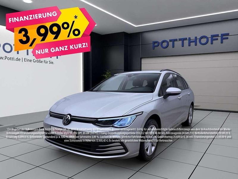 Gebraucht VW Golf VIII Life 116 PS (85 kW) 2022 Silber Kombi