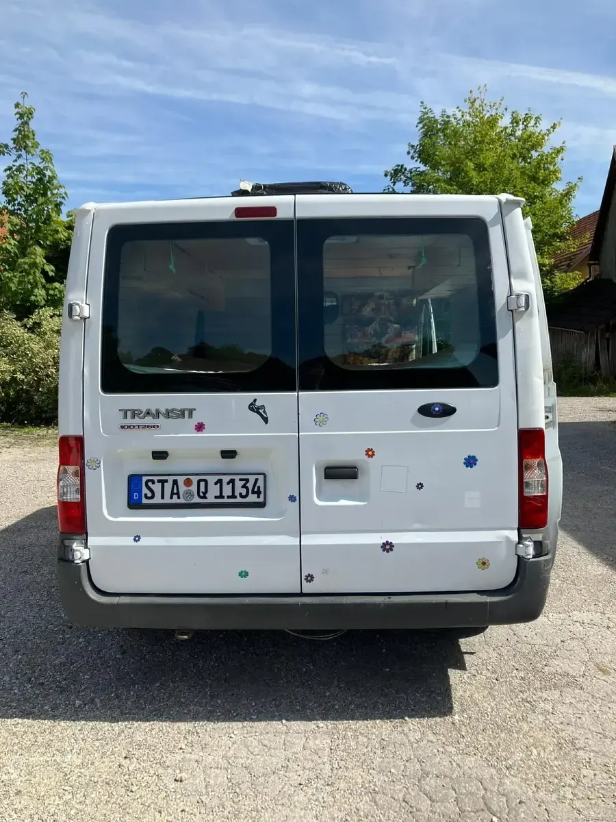 Gebraucht Ford Transit 101 PS (74 kW) 2011 Weiß Van / Kleinbus