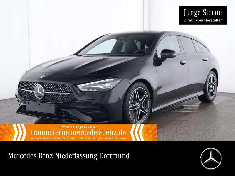Kosmosschwarz Gebraucht 2024 Mercedes CLA200 AMG Kombi | 30.390 € (Guter Preis) - Bild 1/3