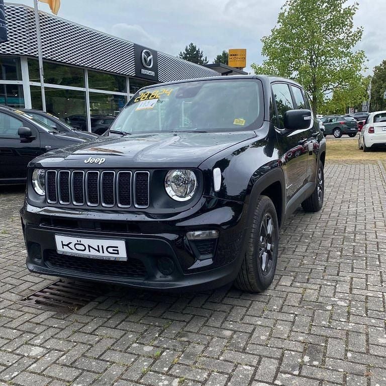 Solid black (5ck) Gebraucht 2023 Jeep Renegade Longitude SUV | 23.990 € (Guter Preis) - Bild 1/4