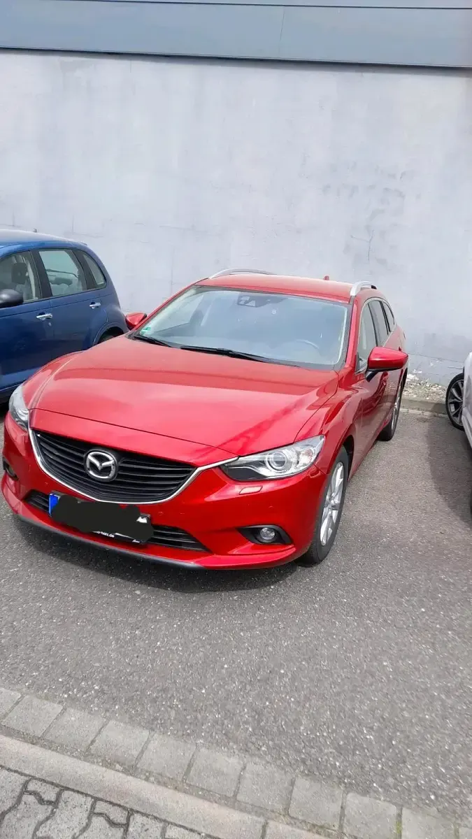 Gebraucht Mazda 6 150 PS (110 kW) 2014 Rot Kombi