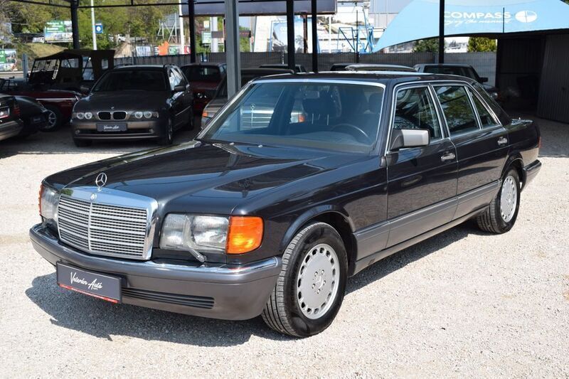 Schwarz Gebraucht 1990 Mercedes 420 Limousine | 16.490 € - Bild 1/4