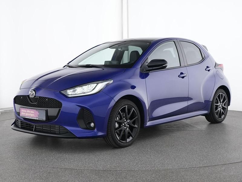 Glass blue Gebraucht 2024 Mazda 2 Homura-Line Limousine | 25.242 € (Etwas zu teuer) - Bild 1/4