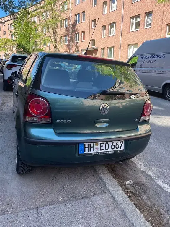 Gebraucht VW Polo 75 PS (55 kW) 2006 Grün Kleinwagen