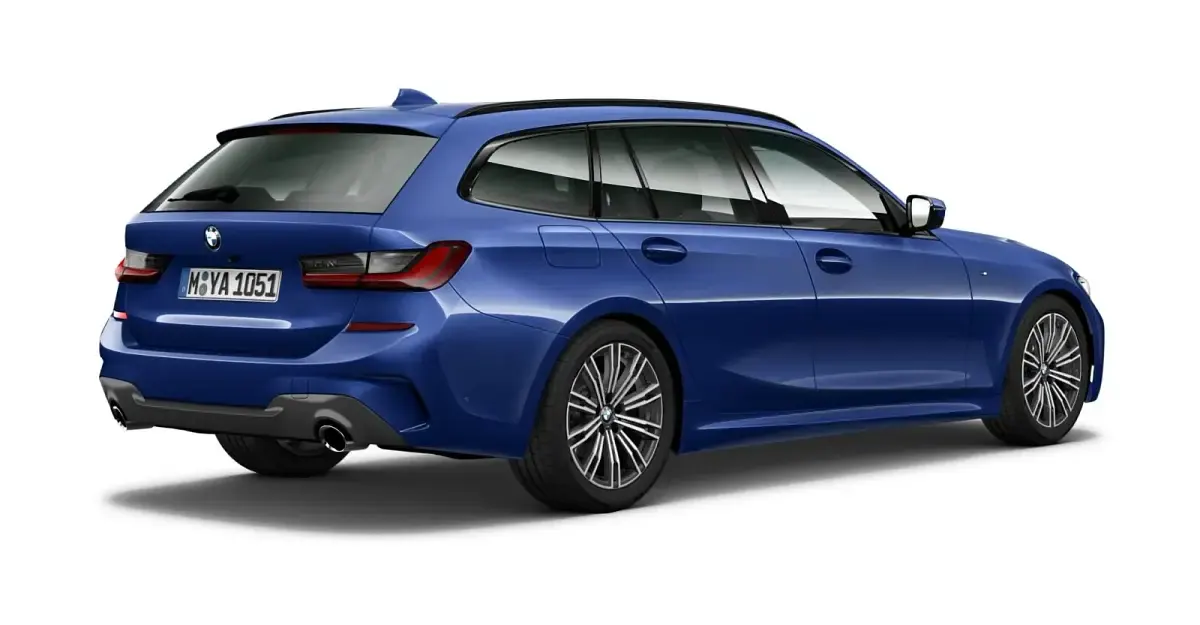 Gebraucht BMW 320 M Sport 184 PS (135 kW) 2022 Blau Kombi