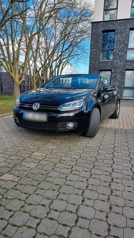 Gebraucht VW Golf Cabriolet 105 PS (77 kW) 2012 Schwarz Cabrio